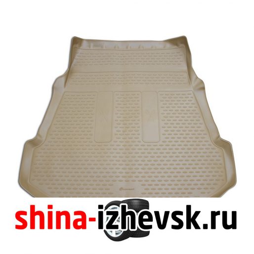 Коврик Autofamily коврик в багажник полиуретановый бежевый для TOYOTA Fortuner, 2012-  внед., 1 шт. в Ижевске